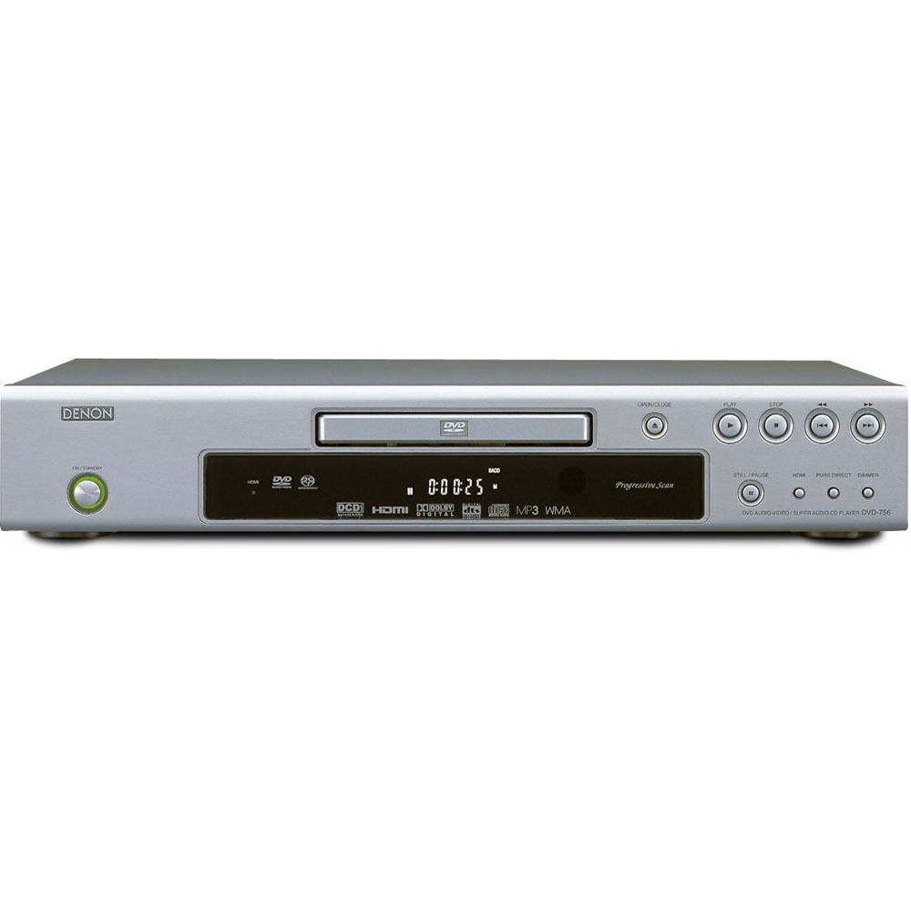 Denon Dvd 756 Dvd Audio Video Super Audio Cd Player