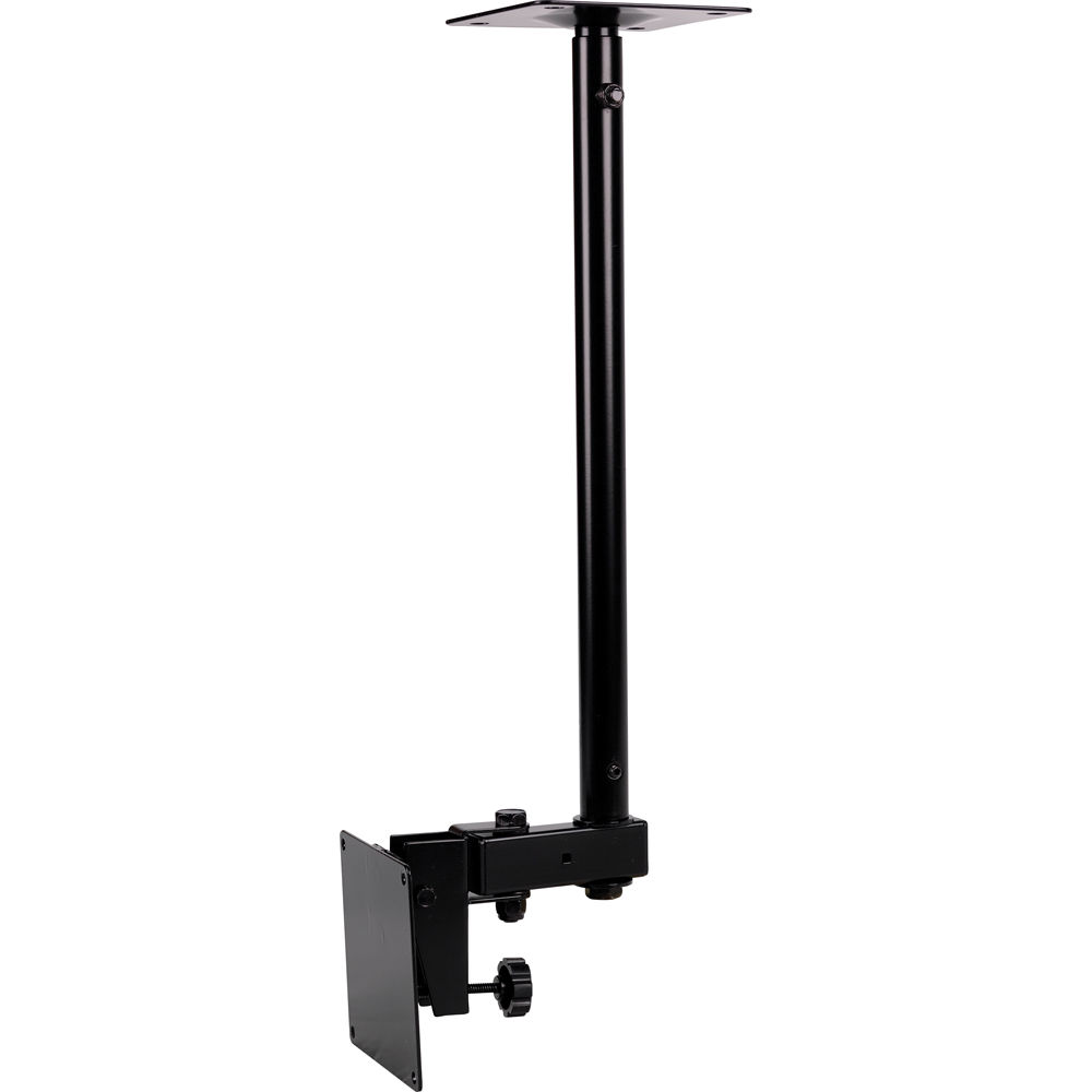 Video Mount Products Lcd 1c Small Flat Panel Ceiling Mount Black