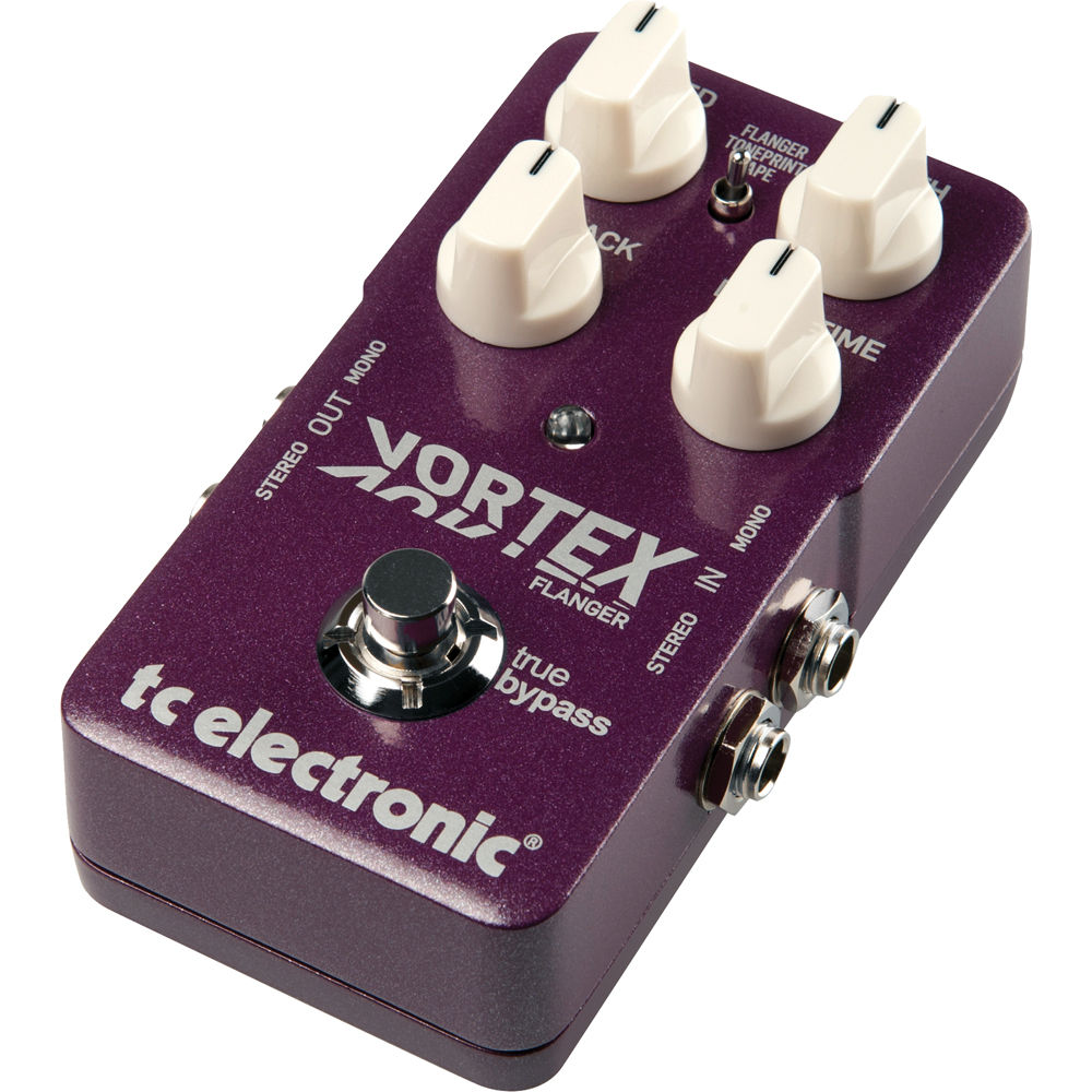 Foot Pedals For Electric Guitar
 - Tc Electronic Vortex Flanger Flange Effect Foot 960 680001 B H