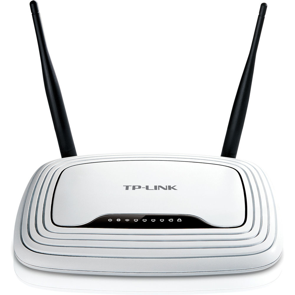 Tp Link Tl Wr841n Wireless N 10 100mb Router Tl Wr841n B H Photo