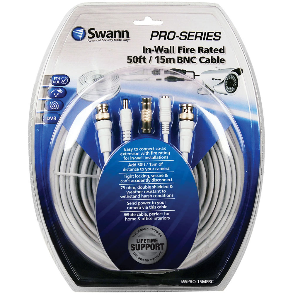 swann security camera extension cable