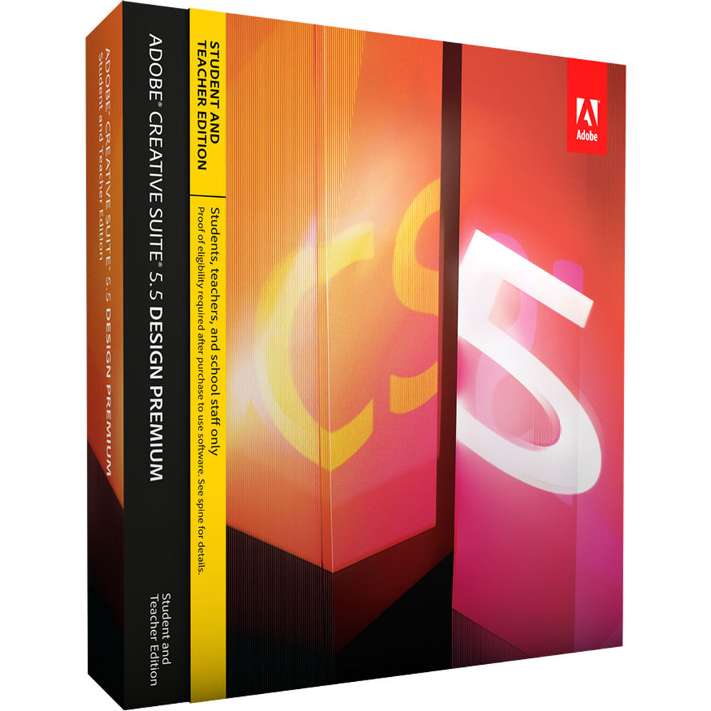 Buy Creative Suite 5 Design Standard Student And Teacher Edition 64 bit