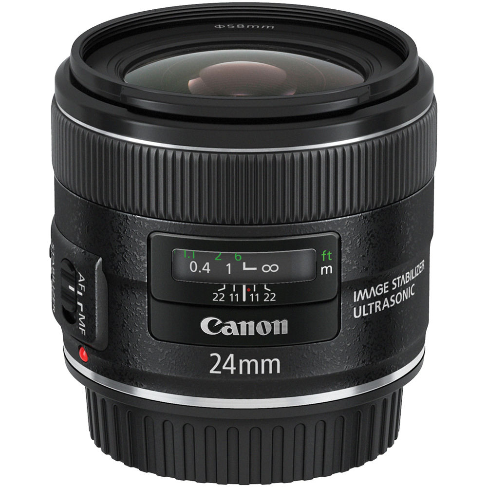 Canon Ef 24mm F 2 8 Is Usm Lens 5345b002 B H Photo Video