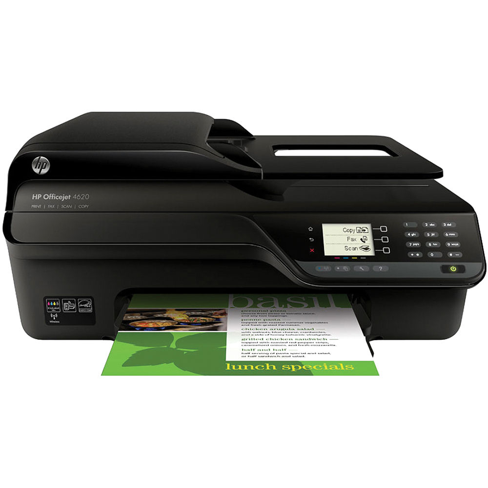 hp 4620 not printing black