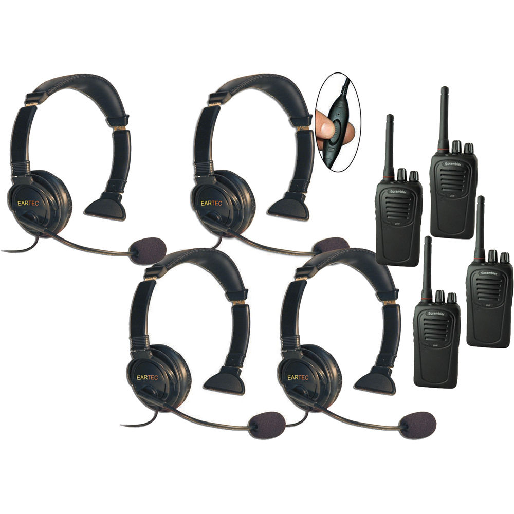 2 way radio with earpiece