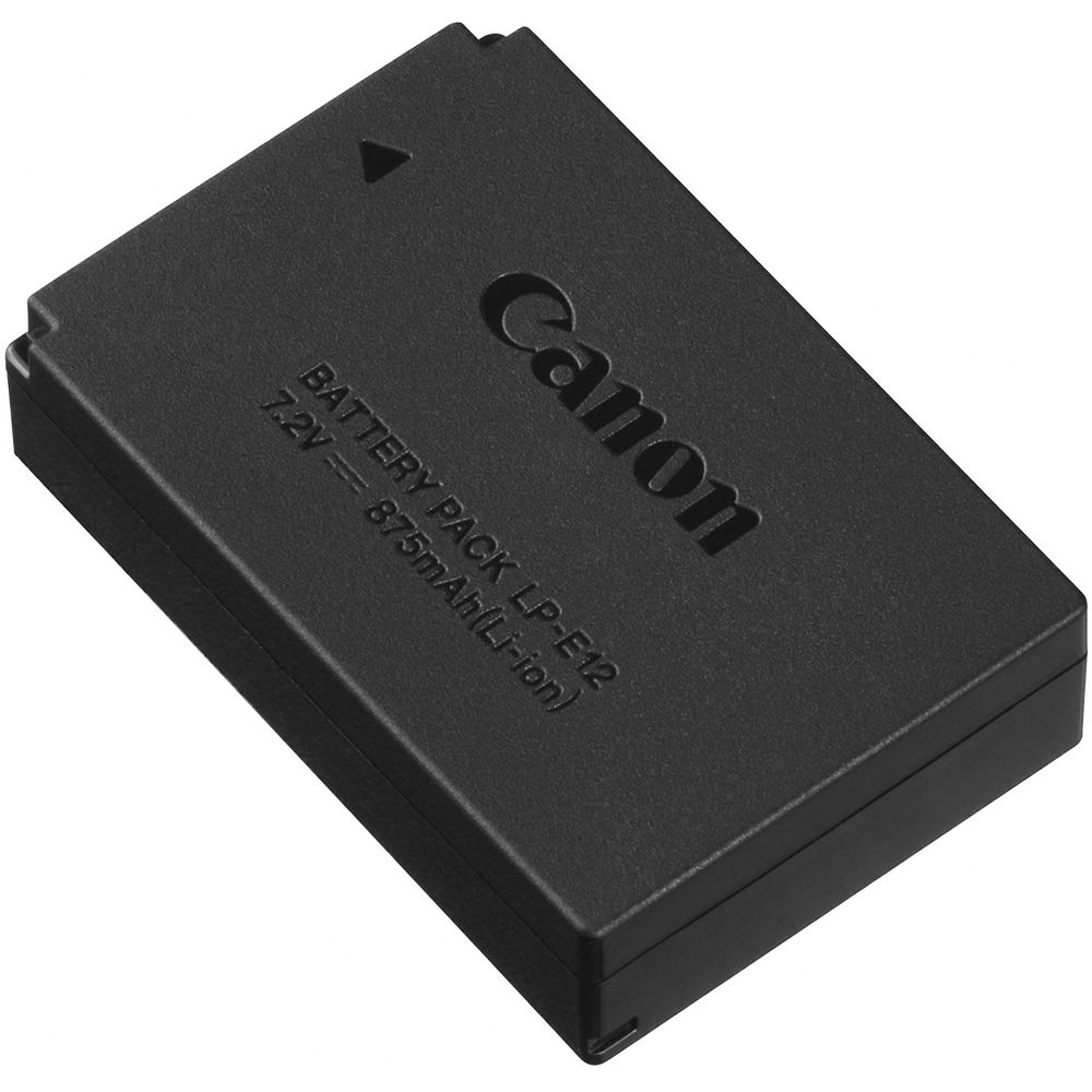 Canon Lp E12 Lithium Ion Battery Pack 7 2v 875mah 6760b002