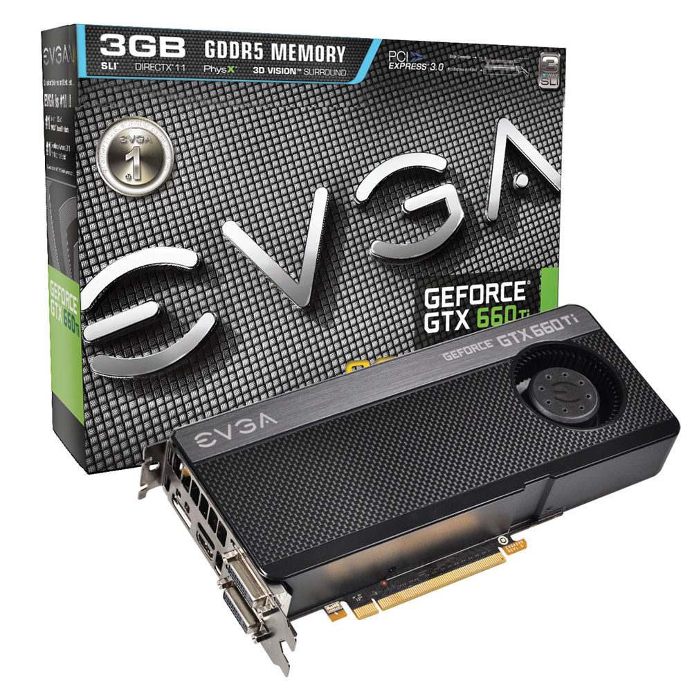 Evga Geforce Gtx 660 Ti Superclocked 3gb Graphics 03g P4 3663 Kr