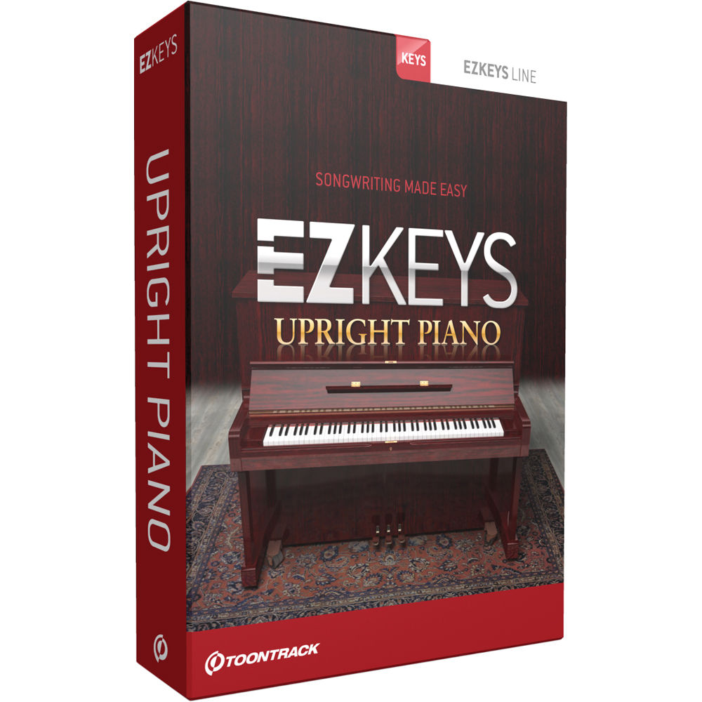 Toontrack Ezkeys Upright Piano Virtual Instrument Tt215sn B H