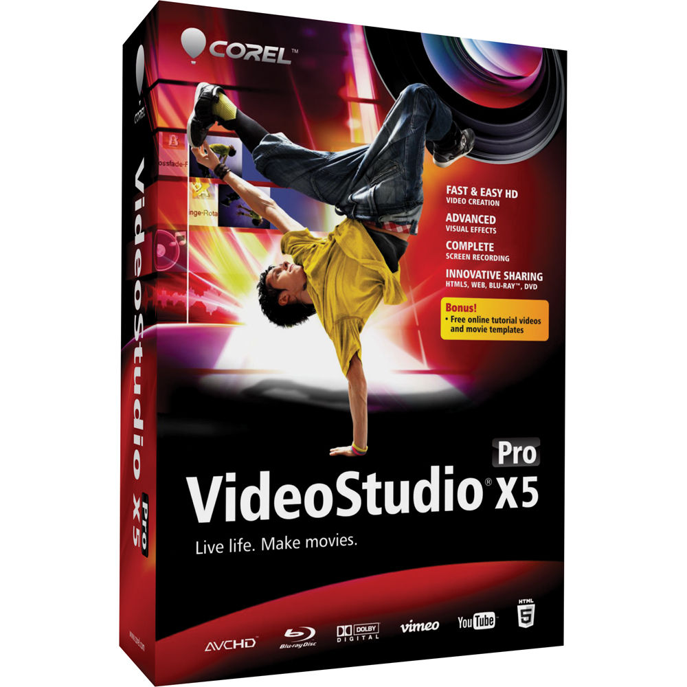 Corel Videostudio Pro X5 Vsprx5enmbam B H Photo Video