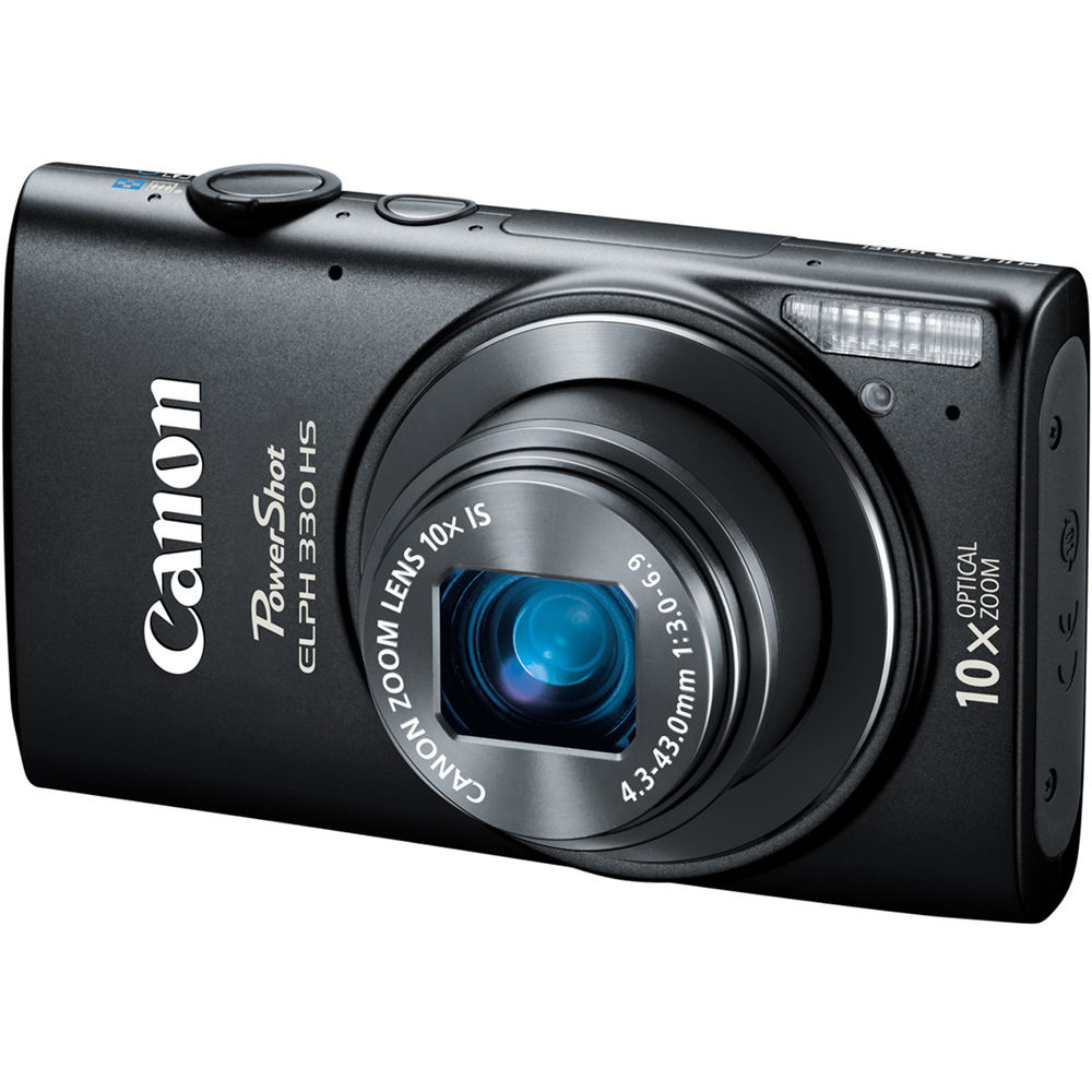 Canon Powershot Elph 330 Hs Preço Canon Powershot Elph 330 Hs Digital Camera Black 8206b001 B H