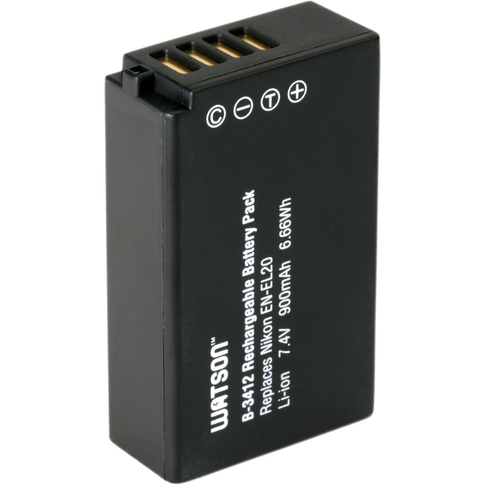 4 Pack Watson Battery Adapter Plate for EN-EL20