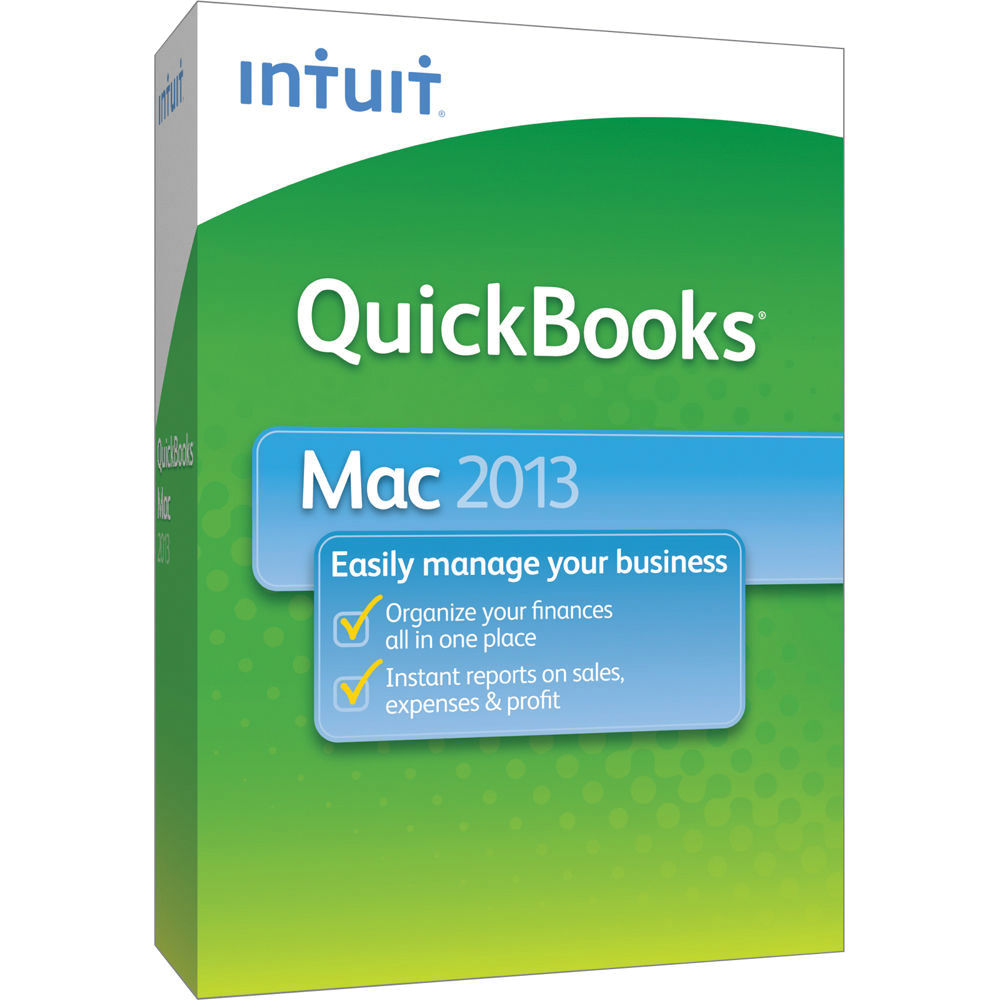 quickbooks for mac 2013 book
