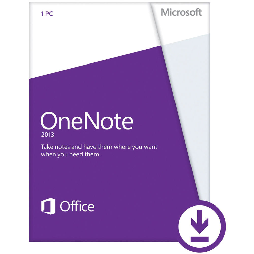 Microsoft Onenote 13 Software Electronic Download a