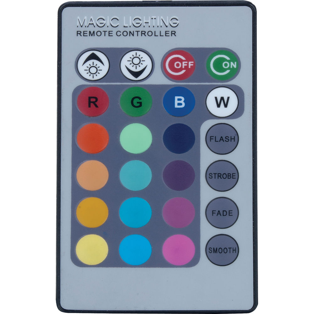 American Dj Adj Led Rc Handheld Ir Remote For Various Wash Lights (837874008050)