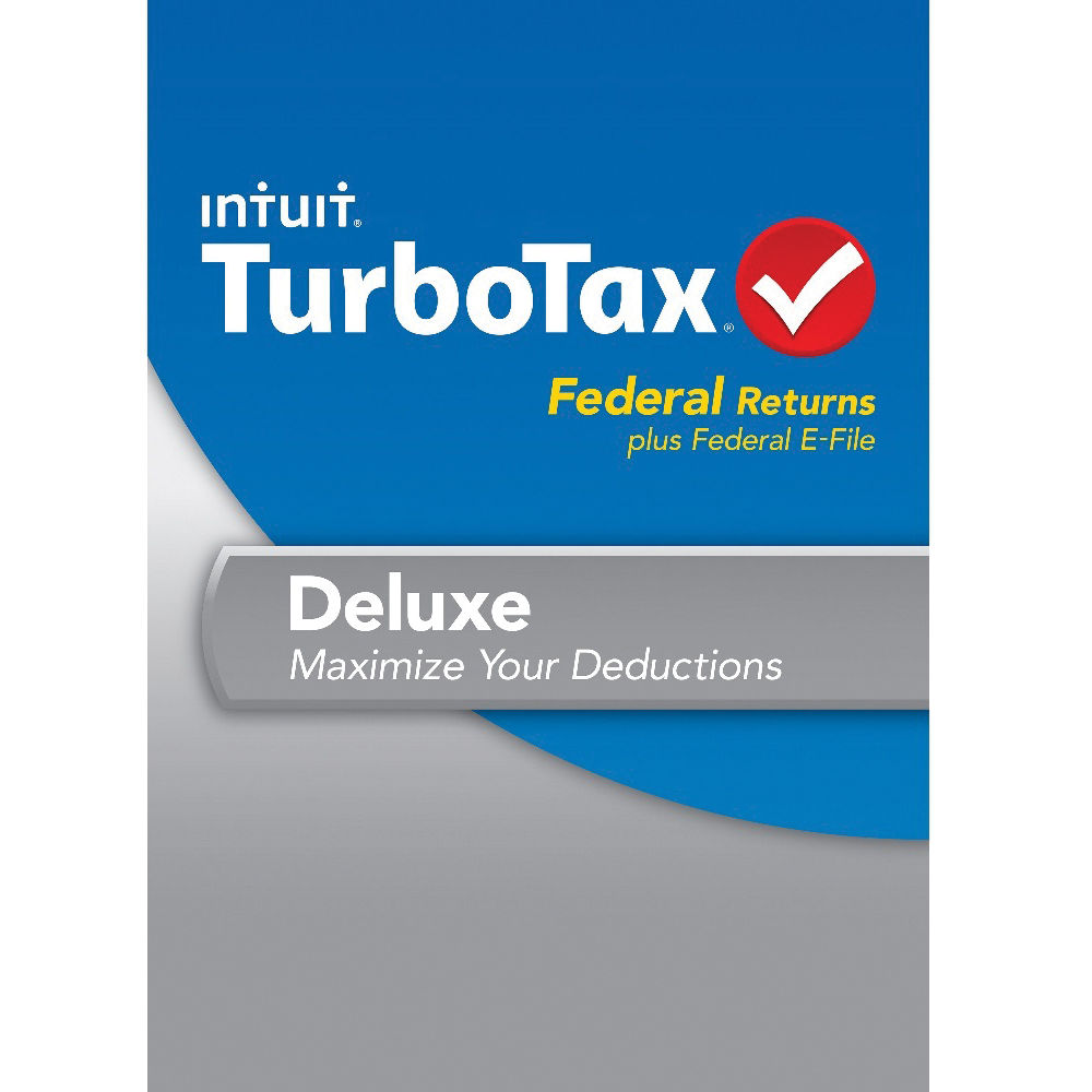 Intuit Turbotax Deluxe Federal E File 2013 Download Version