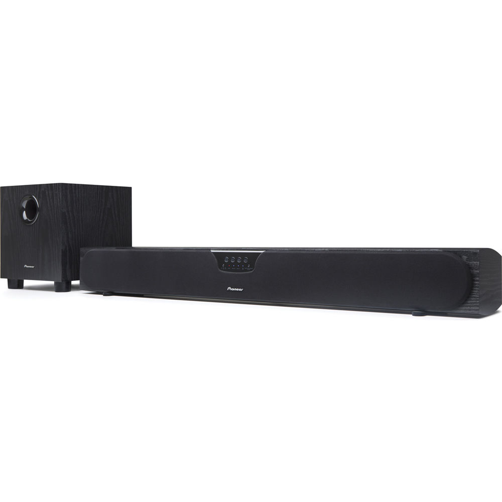 Pioneer Sound Bar >> Pioneer Sp Sb23w 218w 2 1 Channel Soundbar System Sp Sb23w B H Pioneer Sound Bar >> Pioneer Sp Sb23w 218w 2 1 Channel Soundbar System Sp Sb23w B H