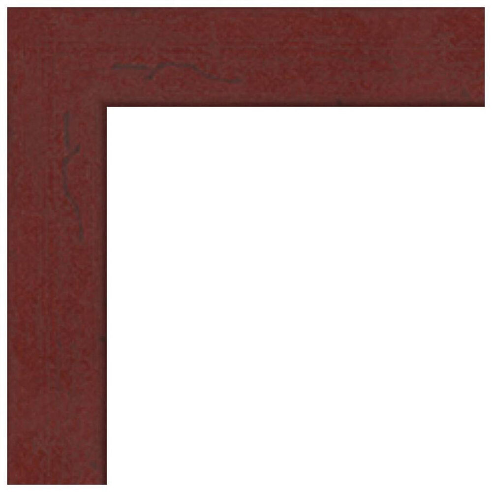 ArtToFrames 16x26 inch Mahogany and Burgundy with Beaded Lip Picture Frame 2WOMN9590-16x26