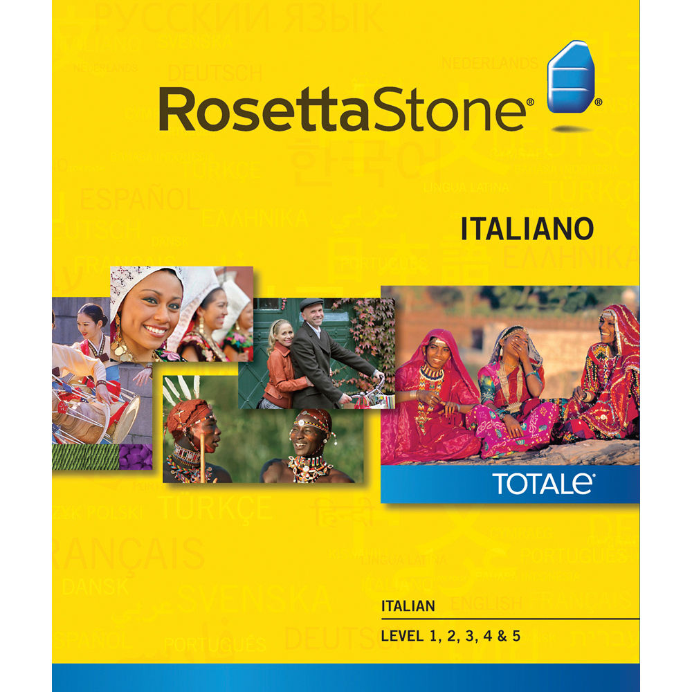 Rosetta Stone Italian Levels 1-5 