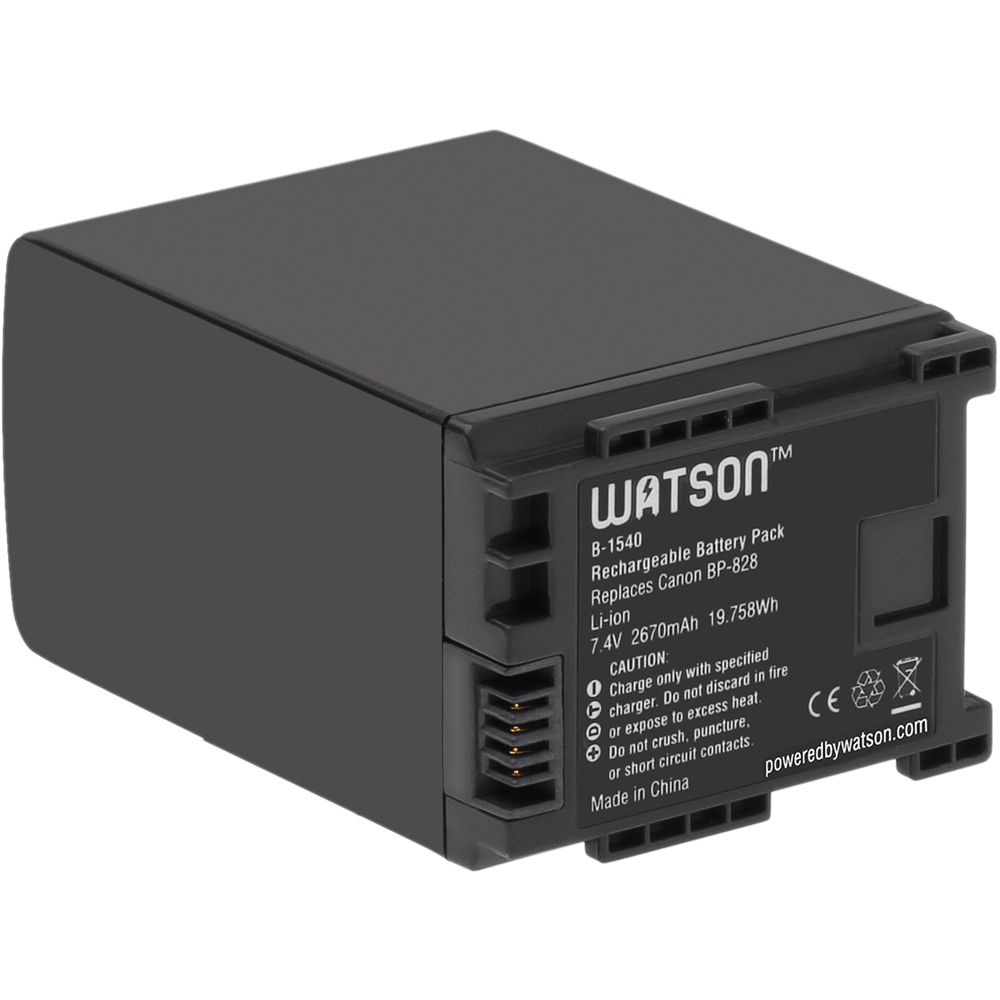 Watson Bp 8 Lithium Ion Battery Pack 7 4v 2670mah B 1540