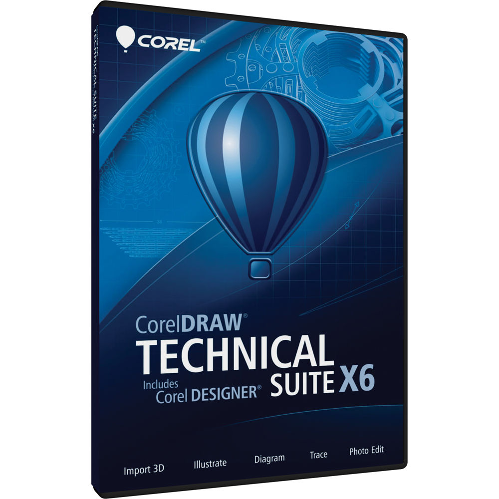 Corel Coreldraw Technical Suite X6 Upgrade Lccdtsx6mlug1 B H