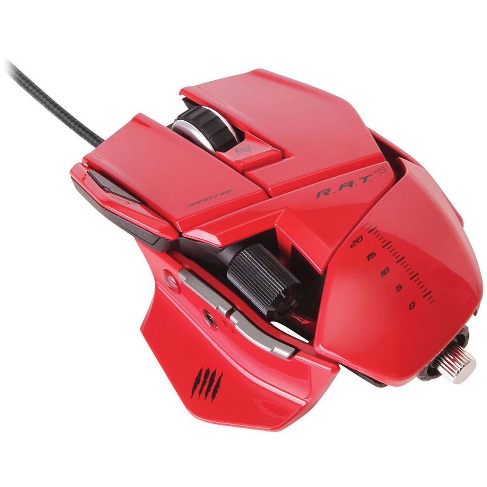 Mad Catz R.A.T. 5 Gaming Mouse for PC 