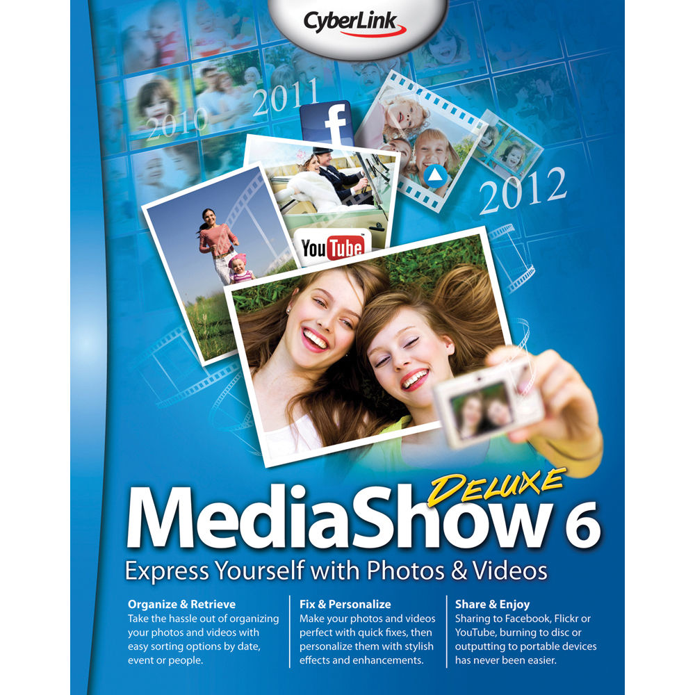 Buy Cyberlink MediaShow Deluxe 6 64 bit