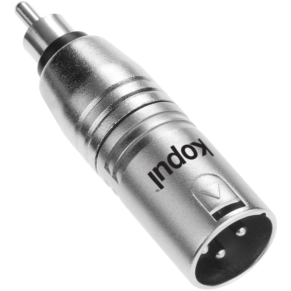 Kopul 3-Pin XLR Female to 1//4/"/" TRS Male Barrel Adapter