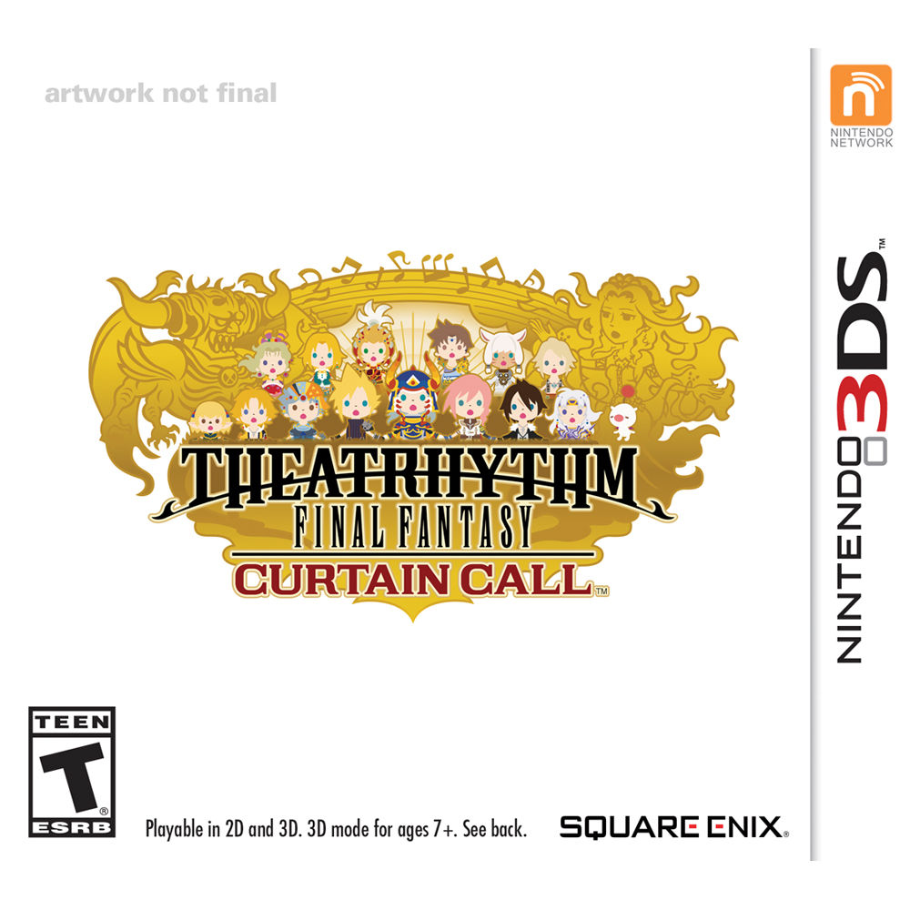Square Enix Theatrhythm Final Fantasy Curtain Call 91415 B H