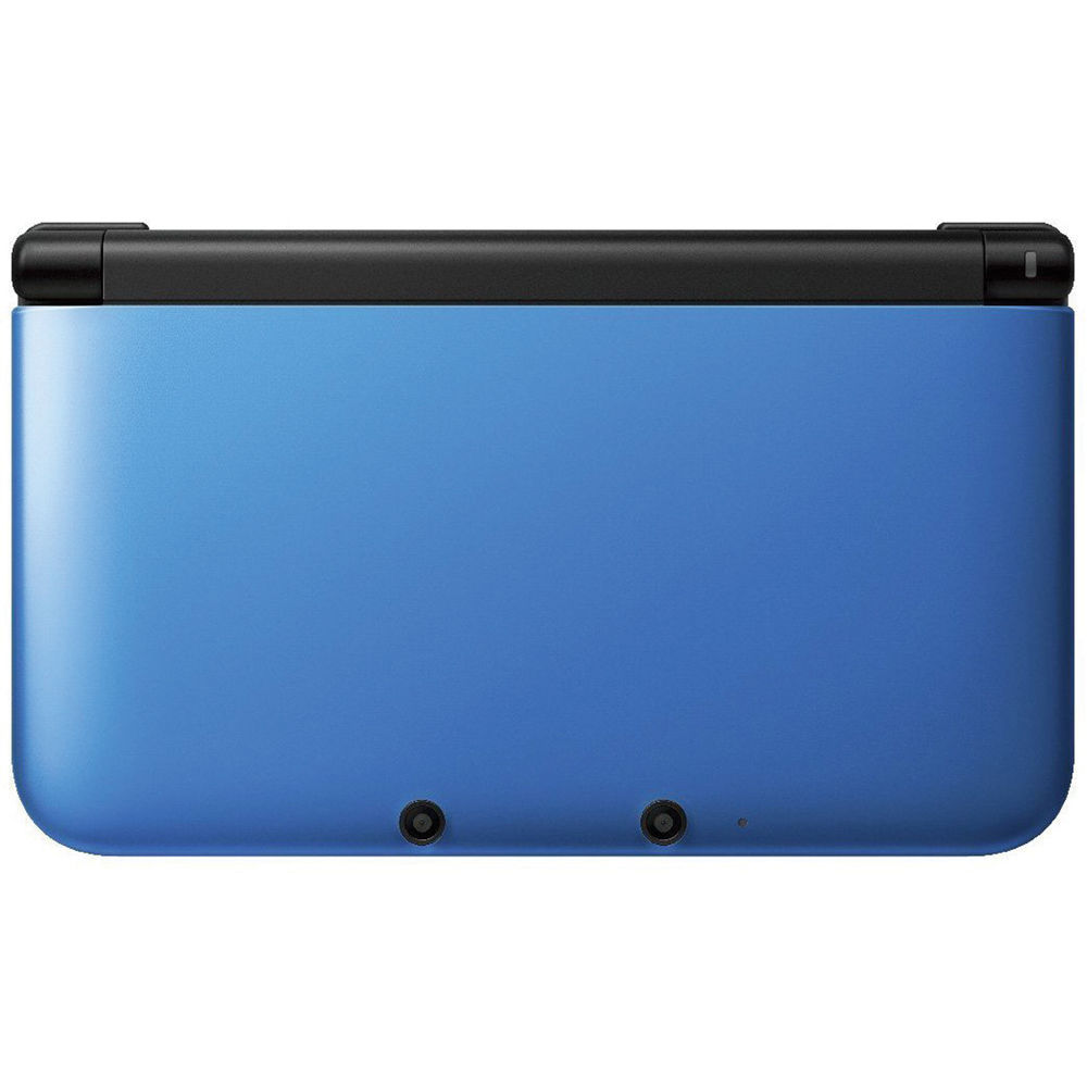 nintendo 3ds xl blue and black