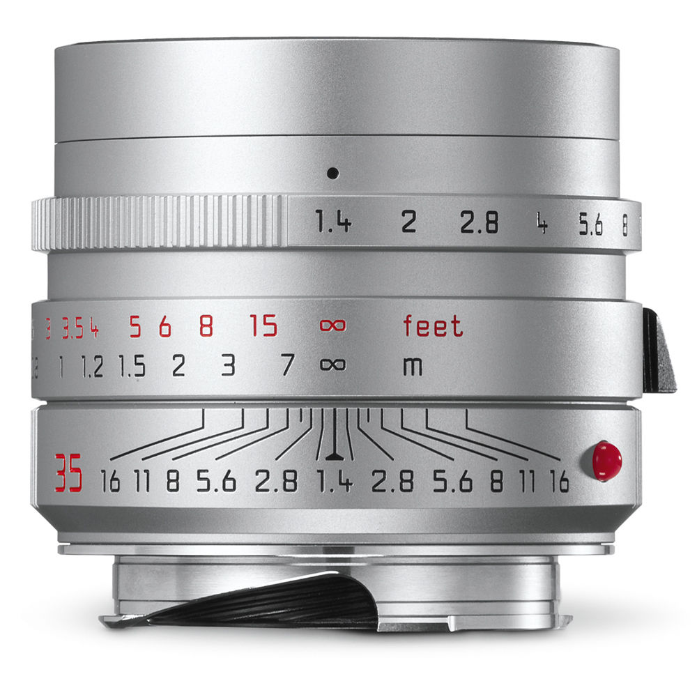 Leica Summilux M 35mm F 1 4 Asph Lens Silver B H Photo