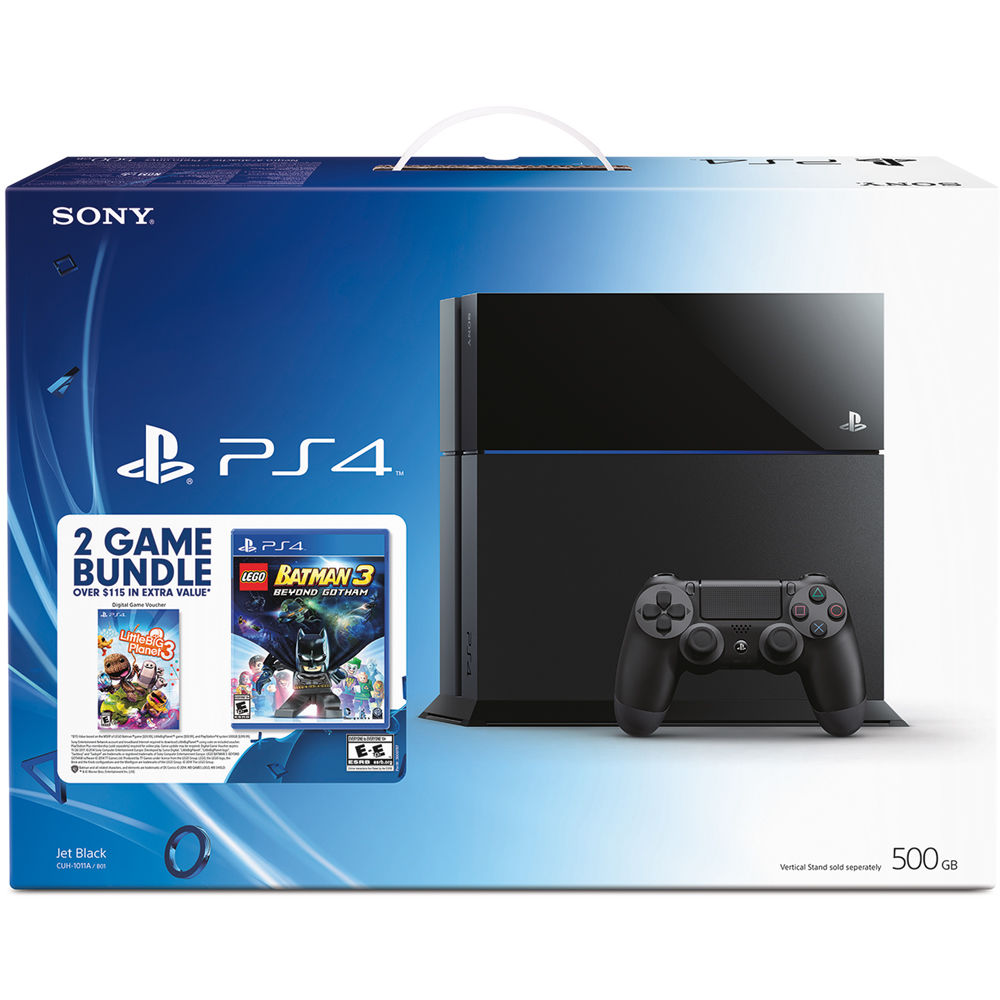 ps4 console and game bundles