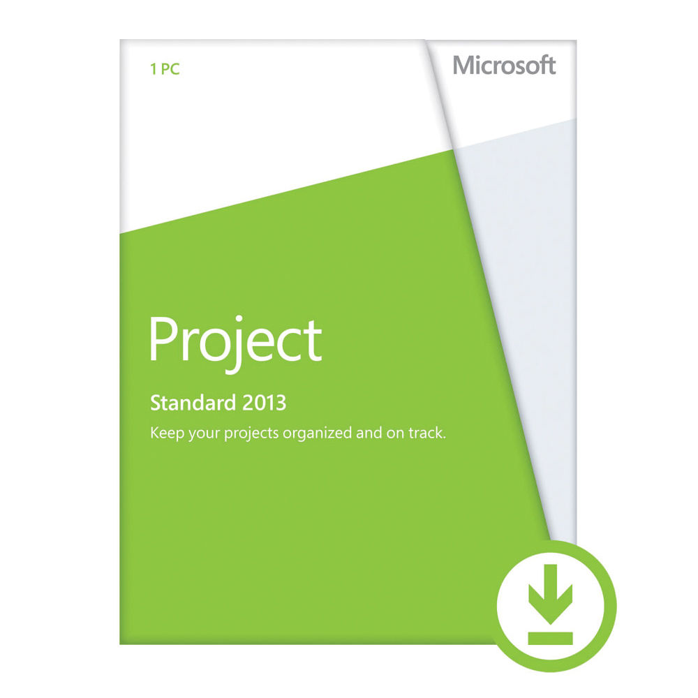 Microsoft Project Standard 2013 license