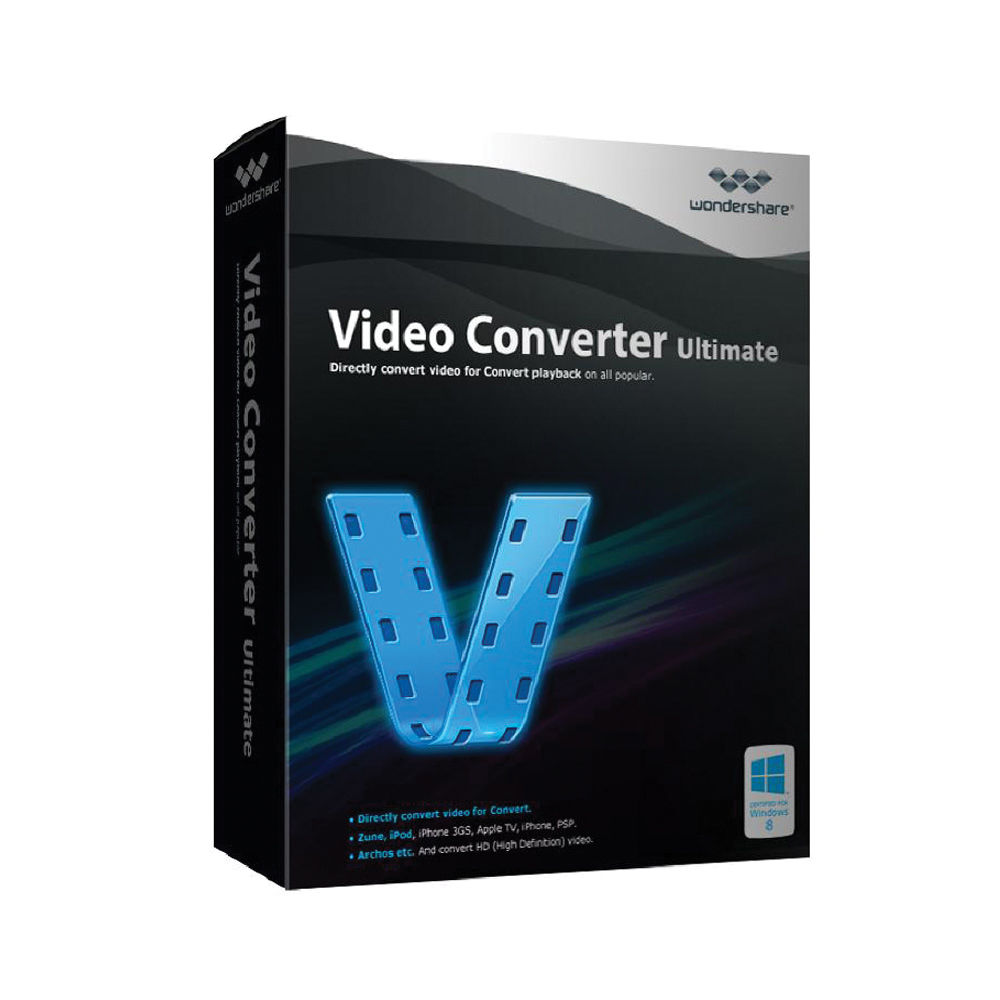 Wondershare Video Converter Ultimate 8 For Windows Ws B H