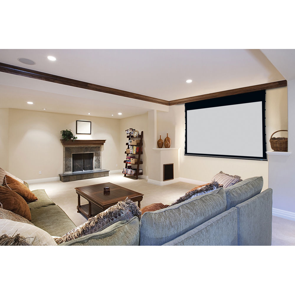 Stewart Filmscreen 00920 1123d Cima Above Ceiling 65 X 104 Ceiling Recessed Projection Screen 120v