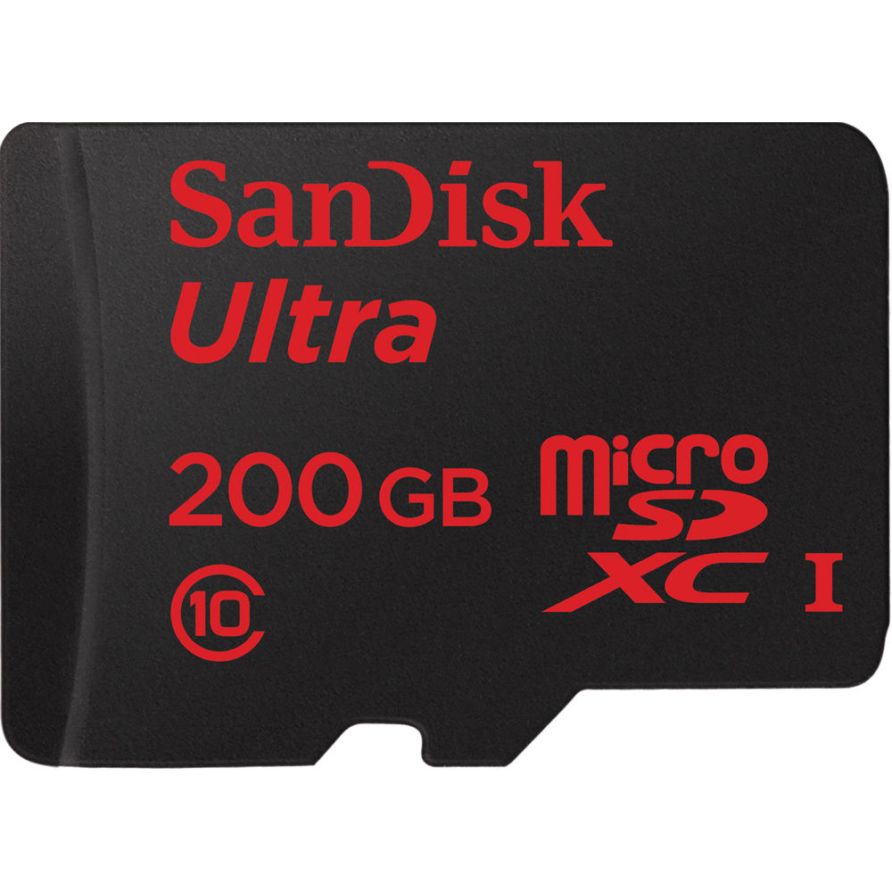 Sandisk 200gb Ultra Uhs I Microsdxc Memory Card