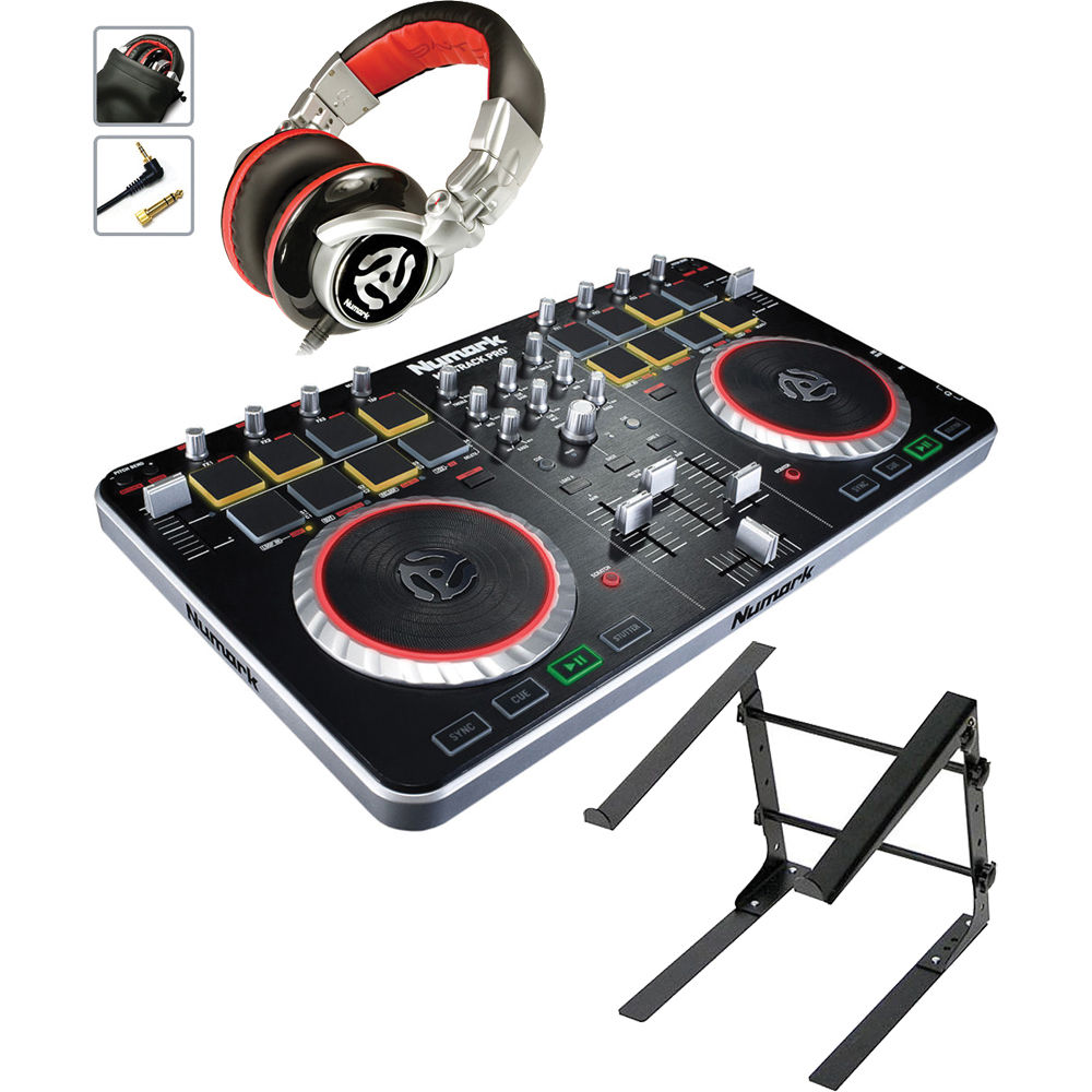 Numark Mixtrack Pro Ii Kit With Headphones And Laptop Stand B H