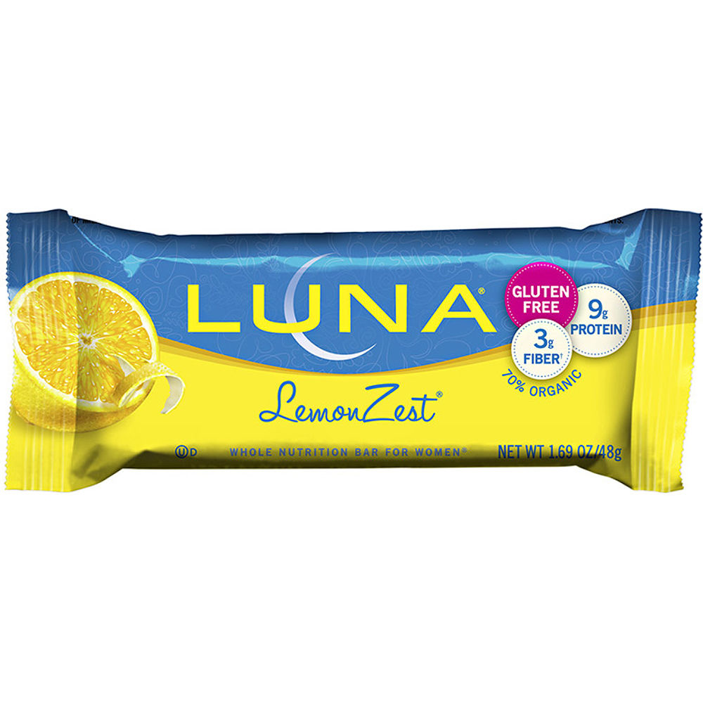 Clif Bar Luna Bar Lemon Zest 15 Pack 210004 B H Photo Video