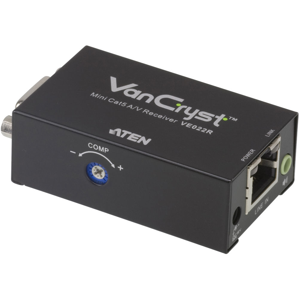ATEN VE022 Mini Cat.5e Audio Audio max 150m Video Extender VGA