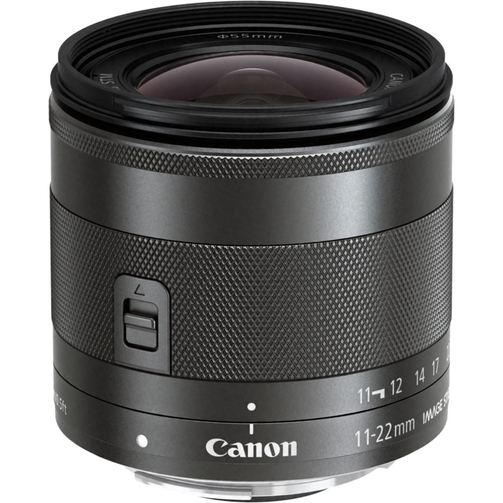 Canon Ef M 11 22mm F 4 5 6 Is Stm Lens 7568b002 B H Photo Video