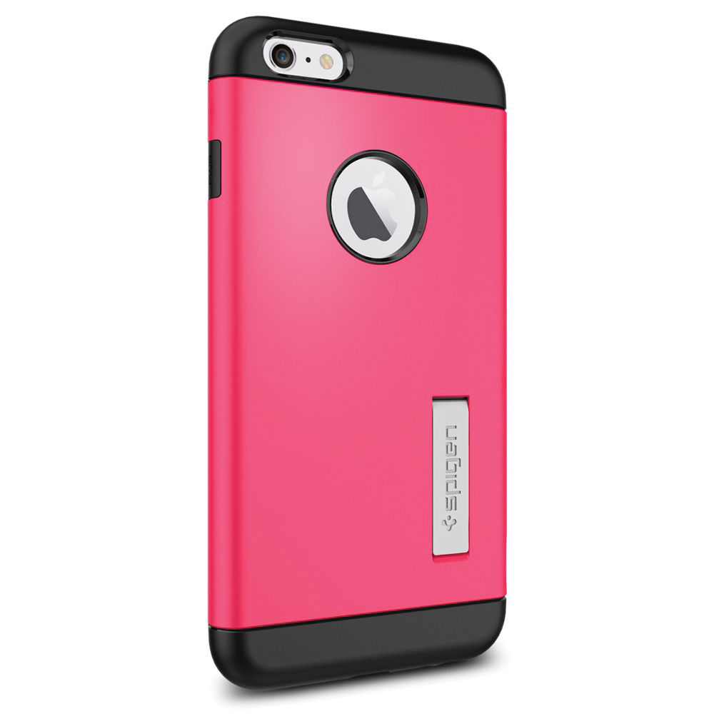 Spigen Slim Armor Case for iPhone 6 Plus/6s Plus (Azalea Pink, Retail Packaging)