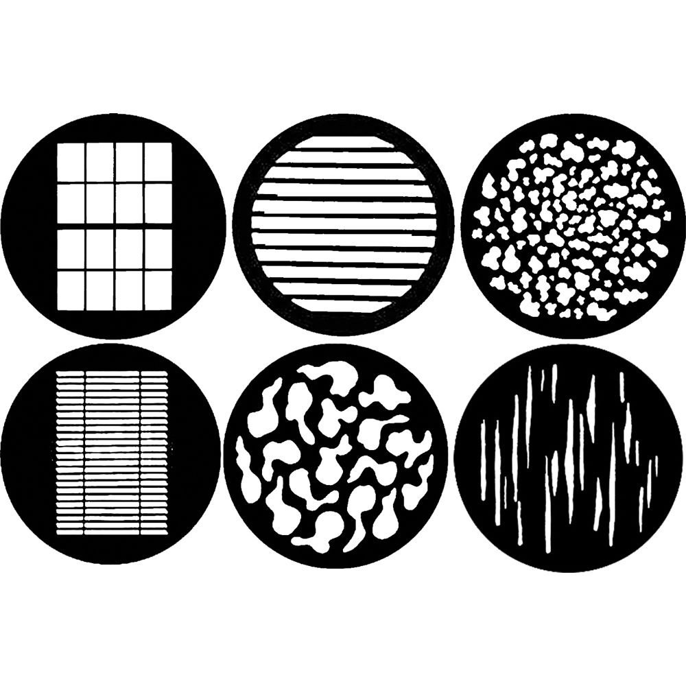 Dedolight Gobo Kit Set Of 6 Dedolight Gobo Kit Set Of 6
