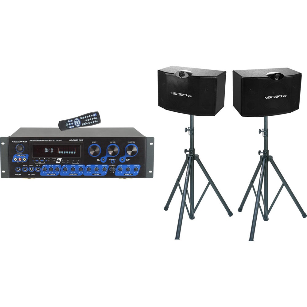 karaoke mixer amplifier speakers