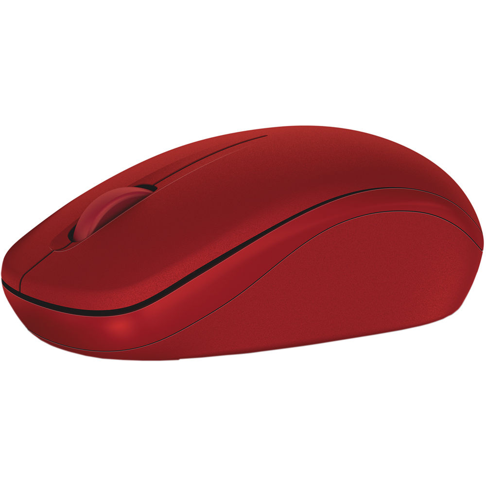 Dell Wm126 Wireless Mouse Red 4w71r B H Photo Video