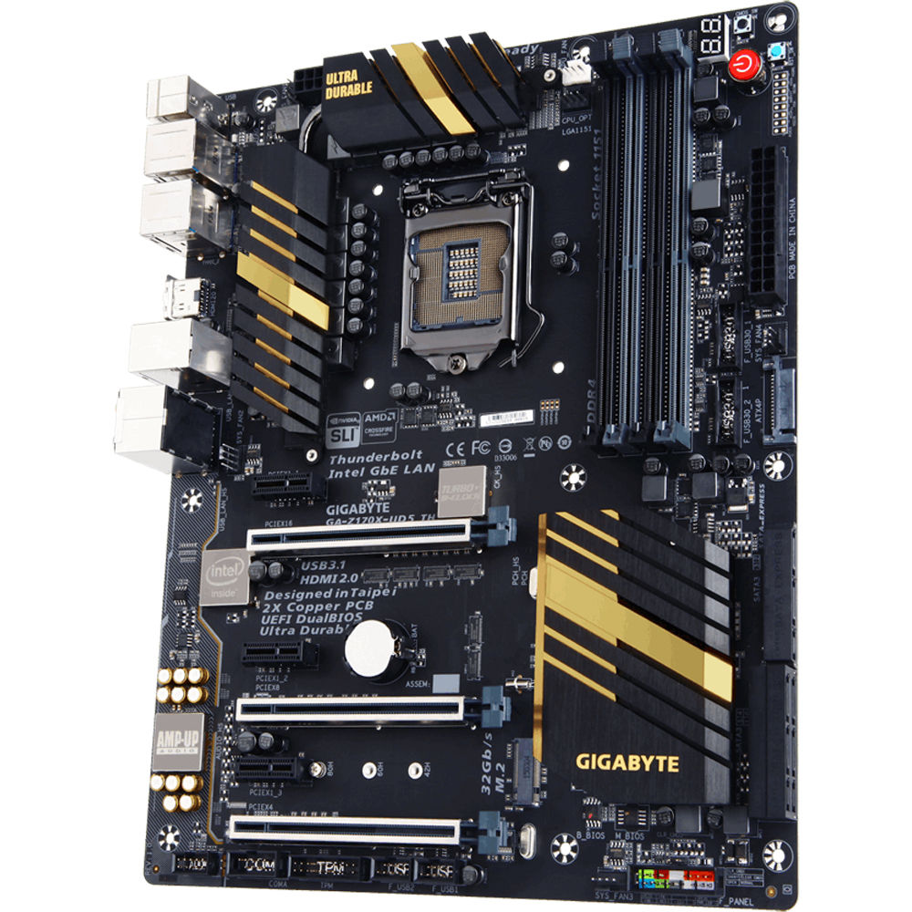 Gigabyte Ga Z170x Ud5 Th Lga1151 Atx Motherboard Ga Z170x Ud5 Th