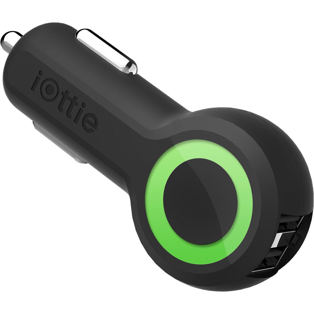 Iottie Rapidvolt Max Dual Port Usb Car Charger Black