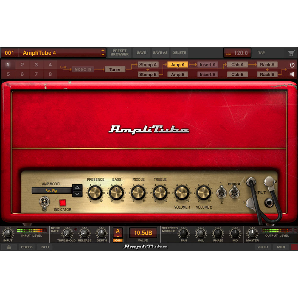 Ik Multimedia Amplitube 4 Guitar Amplifier And At 400 Did In