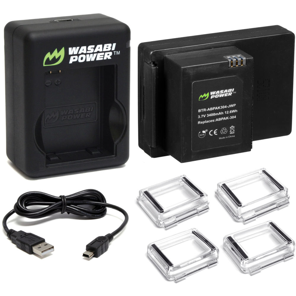 Wasabi Power Extended Battery For Gopro h Abpak304 Dc Ahbbp301