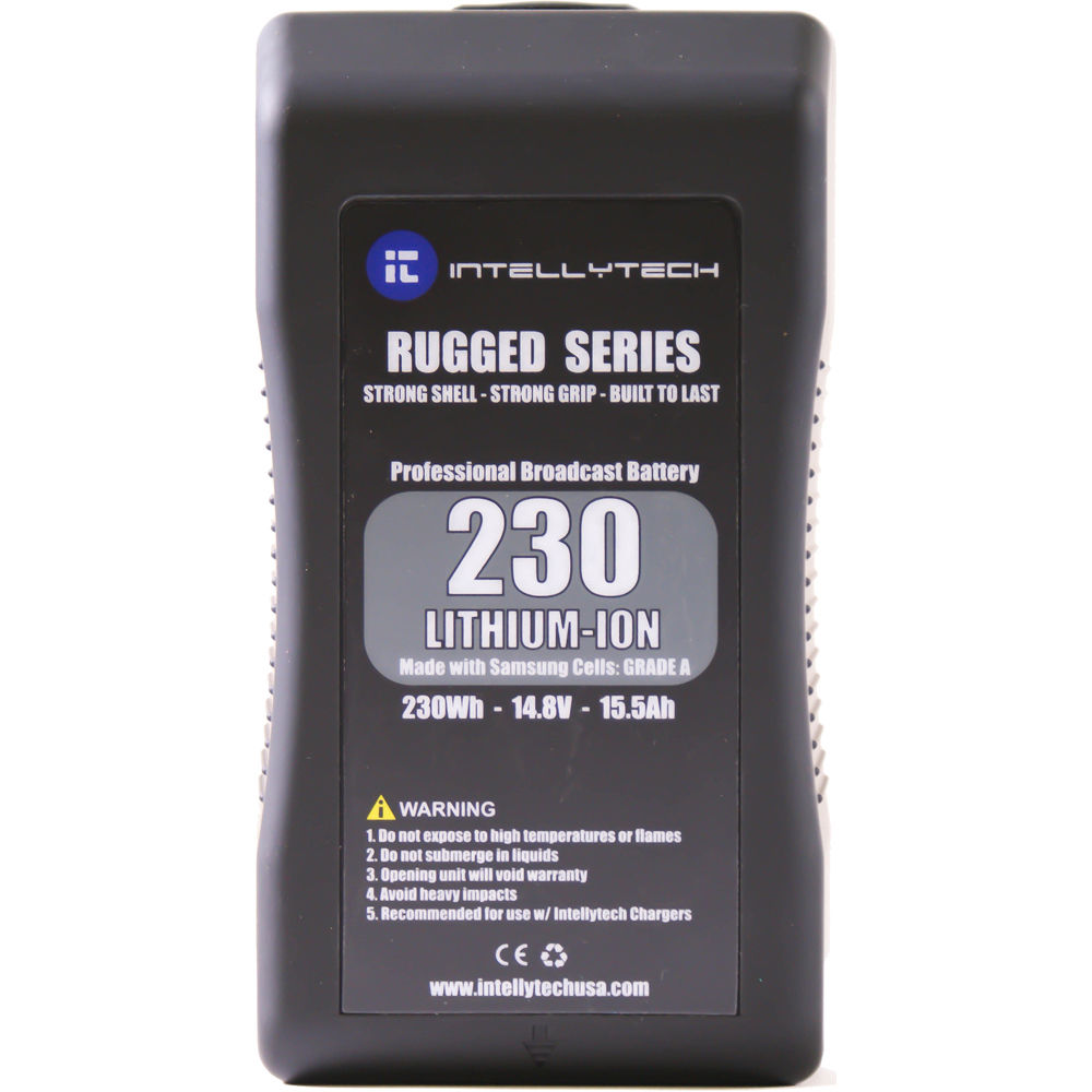 Intellytech 230wh Rugged Series Li Ion Battery Pack B H