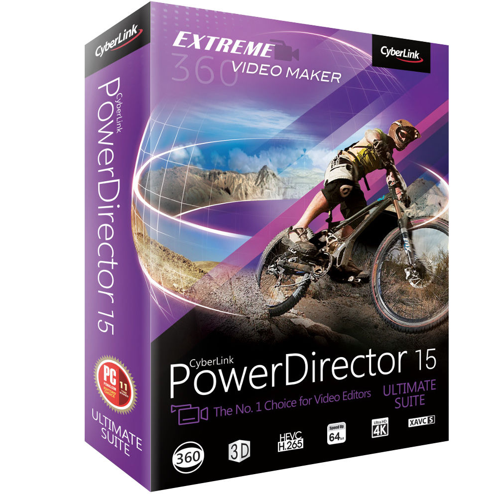 Cyberlink Powerdirector 15 Ultimate Suite Pus 0f00 Iwm0 00 B H