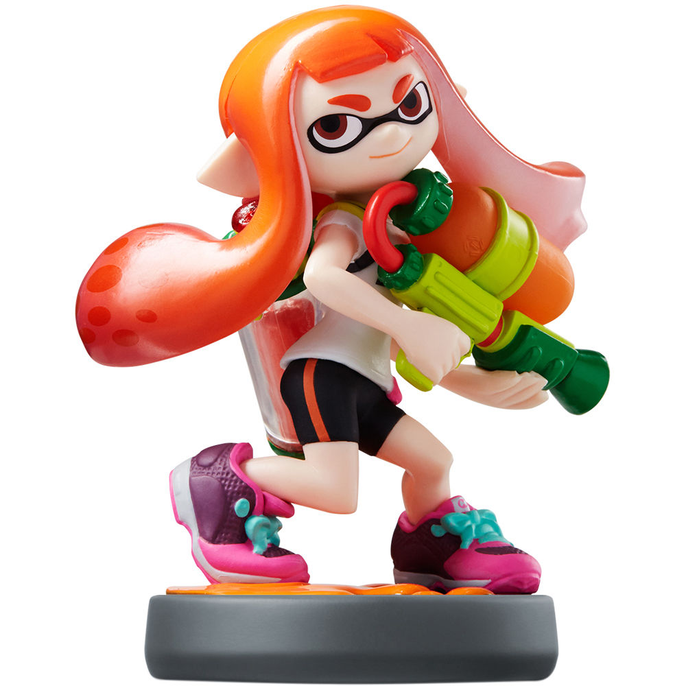 Nintendo Inkling Girl Amiibo Figure Splatoon Series Nvlcaeaa